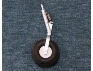 Flyfans L-39 Albatros 64mm EDF Jet Main Landing Gear Strut & Wheel Part - Right 